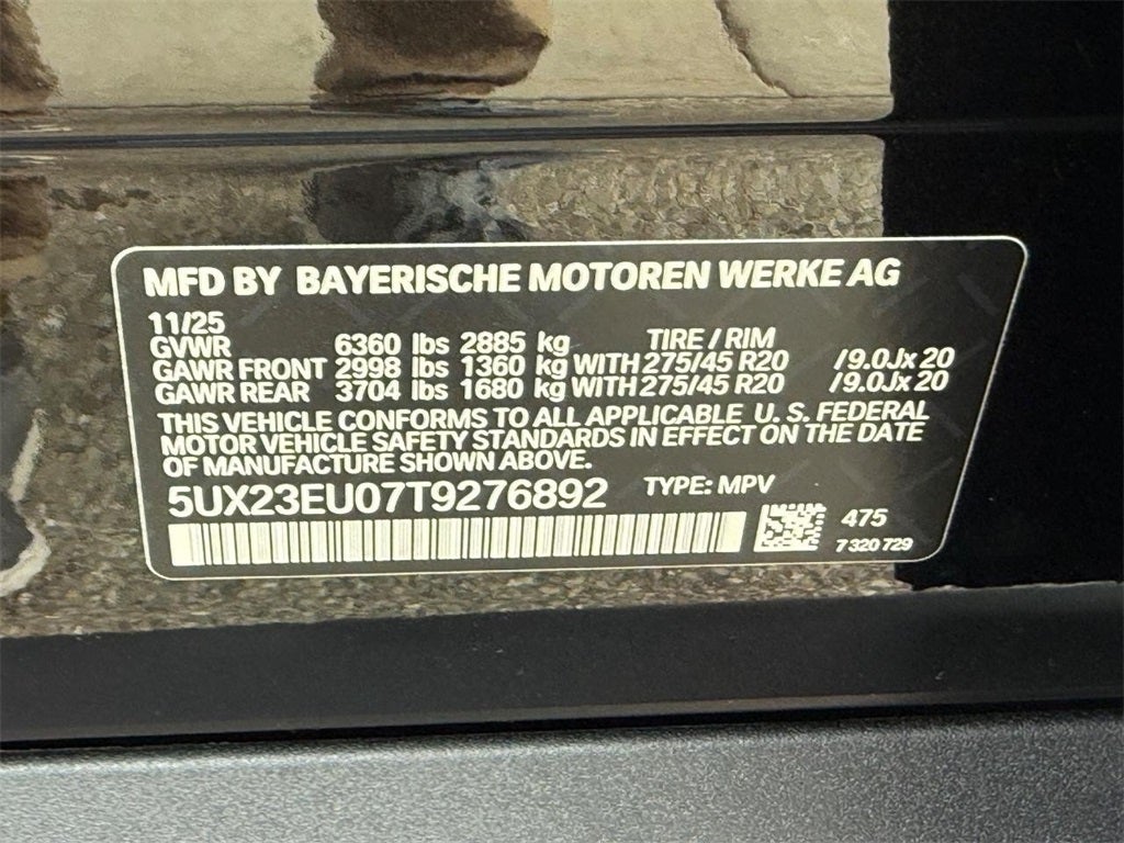 2026 BMW X5 xDrive40i