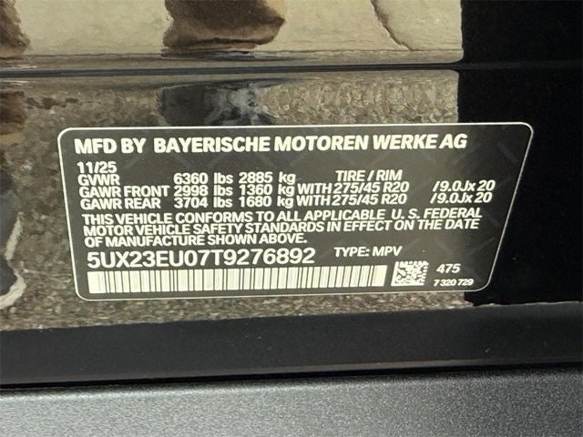 2026 BMW X5 xDrive40i