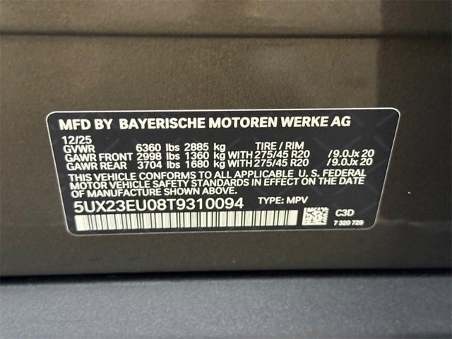 2026 BMW X5 xDrive40i