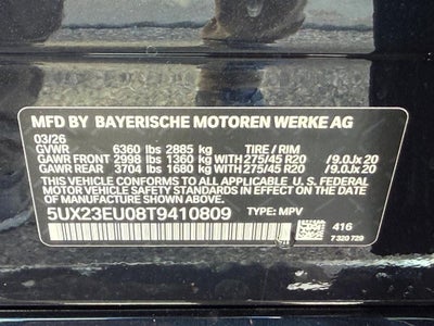 2026 BMW X5 xDrive40i