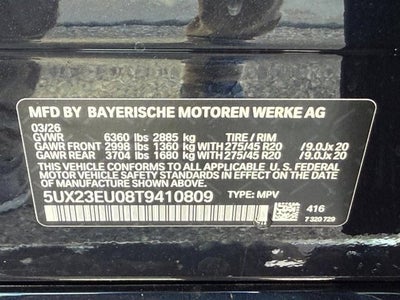 2026 BMW X5 xDrive40i