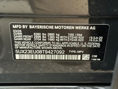 2026 BMW X5 xDrive40i