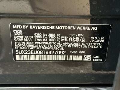 2026 BMW X5 xDrive40i