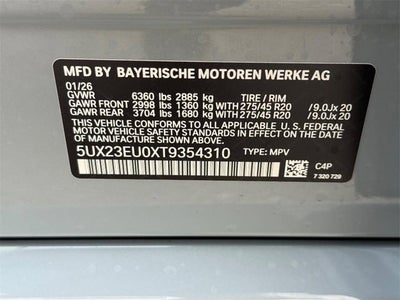 2026 BMW X5 xDrive40i