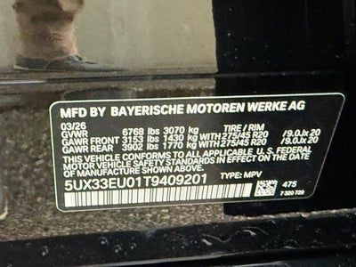 2026 BMW X5 M60i