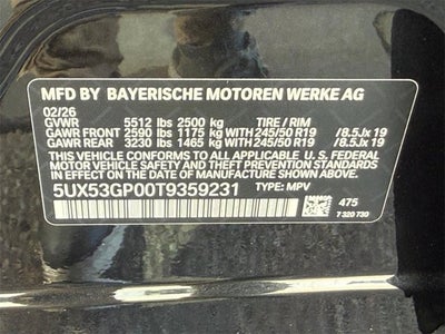 2026 BMW X3 30 xDrive