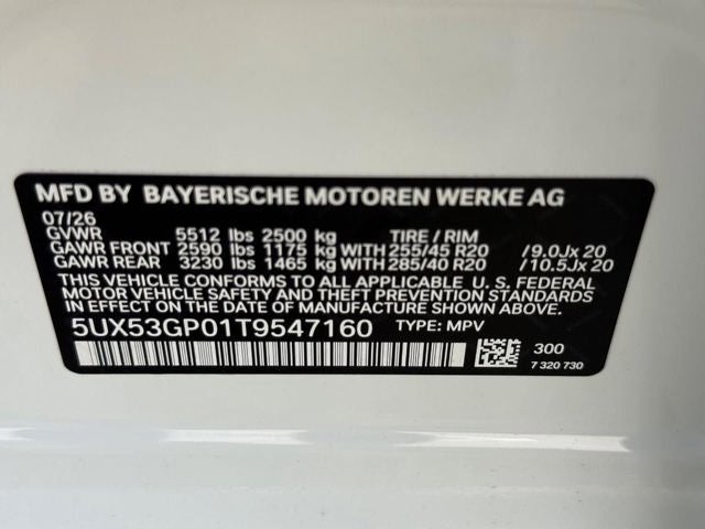 2026 BMW X3 30 xDrive