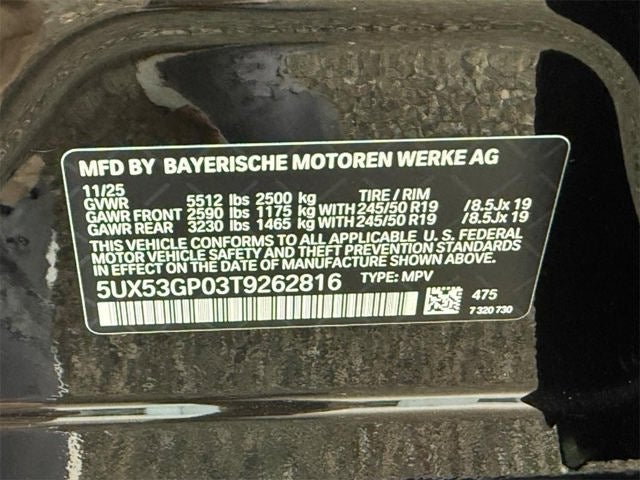 2026 BMW X3 30 xDrive