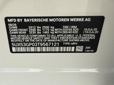 2026 BMW X3 30 xDrive