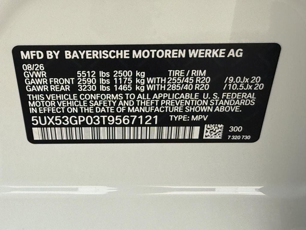 2026 BMW X3 30 xDrive