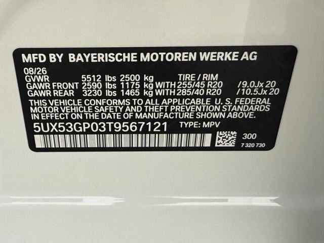 2026 BMW X3 30 xDrive