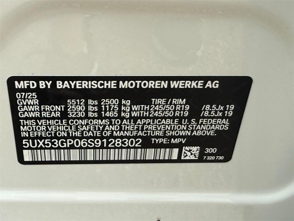 2025 BMW X3 30 xDrive