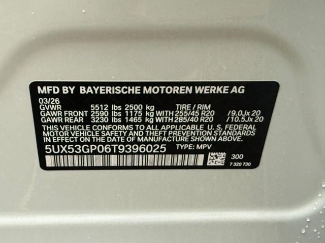 2026 BMW X3 30 xDrive