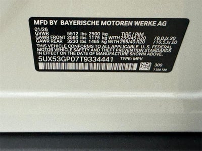 2026 BMW X3 30 xDrive