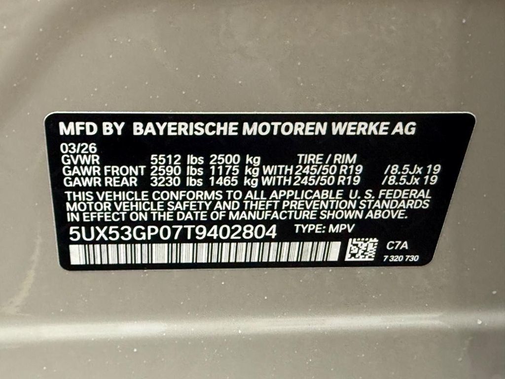 2026 BMW X3 30 xDrive