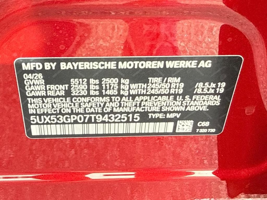 2026 BMW X3 30 xDrive