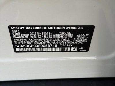 2025 BMW X3 30 xDrive