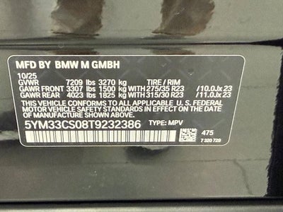 2026 BMW XM Label
