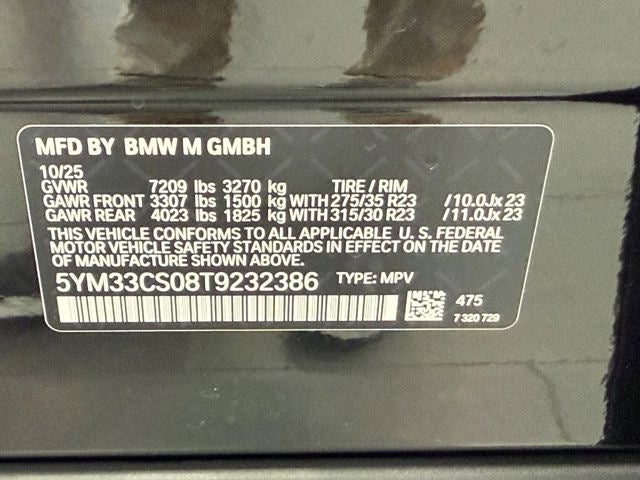 2026 BMW XM Label