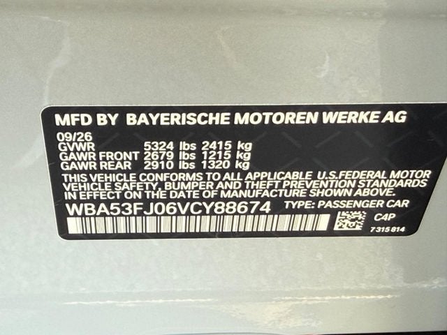 2027 BMW 530i 530i xDrive