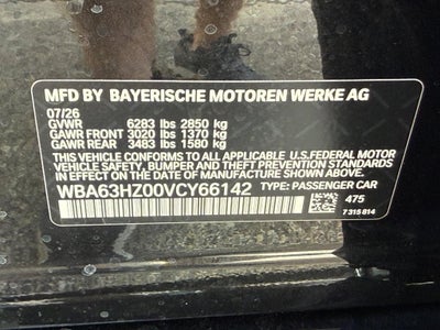 2027 BMW 740i Base