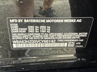 2027 BMW 740i Base