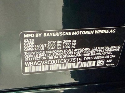 2026 BMW 850i M850i xDrive Gran Coupe