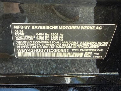 2026 BMW i5 M60