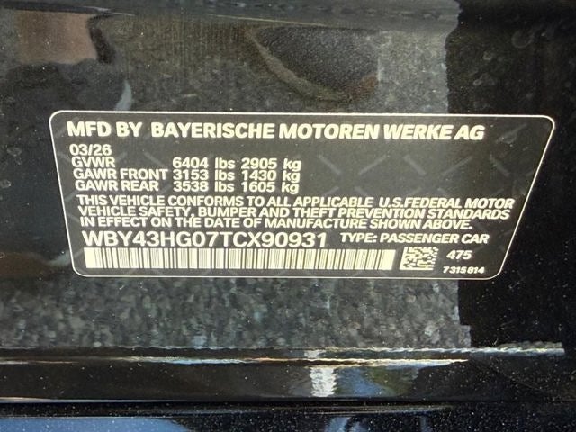 2026 BMW i5 M60