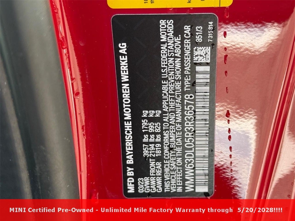 2024 MINI Convertible John Cooper Works