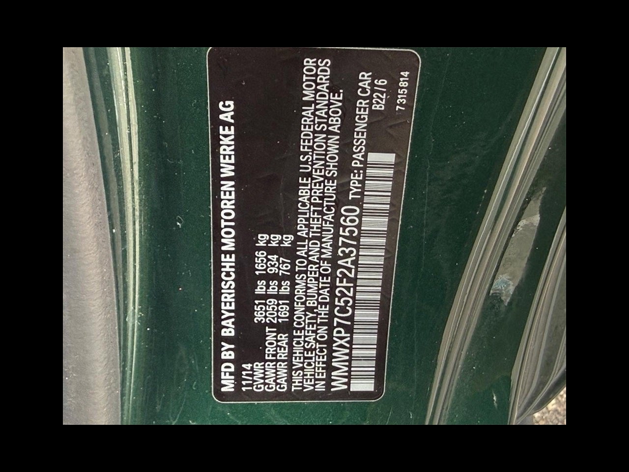 2015 MINI HARDTOP 2 DOOR Base