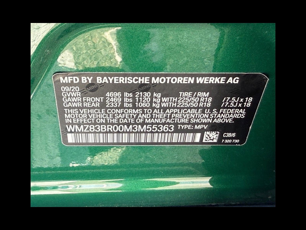 2021 MINI COUNTRYMAN SIGNATURE