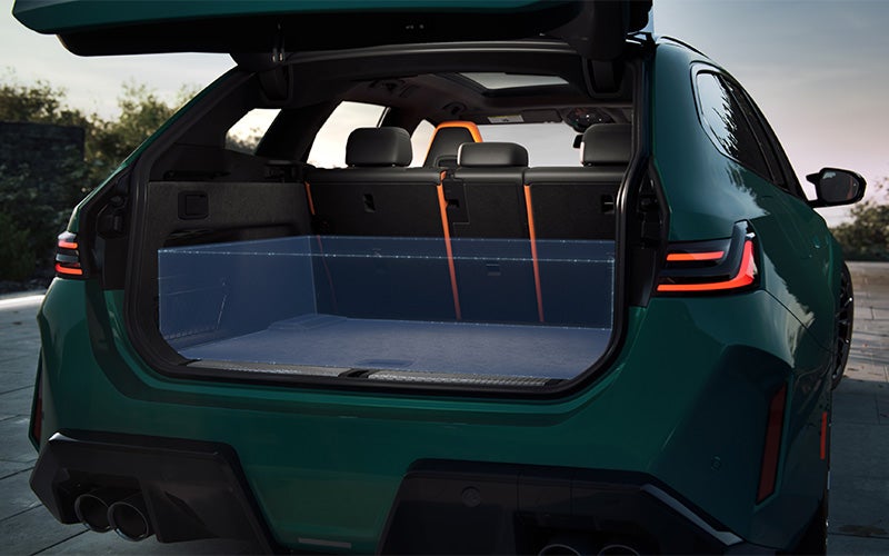 The BMW M5 Touring’s cargo space. | BMW of Madison in Madison WI
