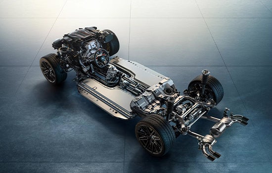 The adaptive M suspension. | BMW of Madison in Madison WI