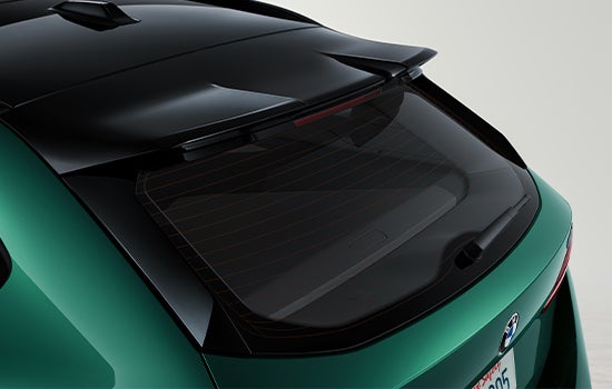 The BMW M5 Touring’s black spoiler. | BMW of Madison in Madison WI