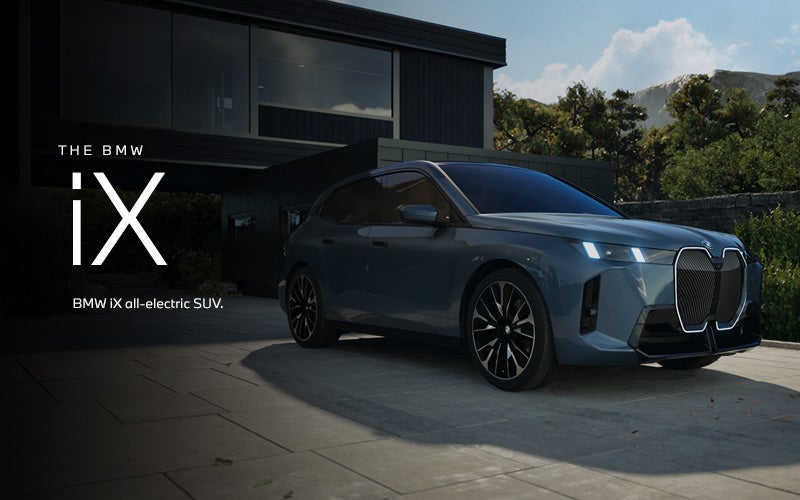 The BMW iX SUV parked. Click to learn more. | BMW of Madison in Madison WI