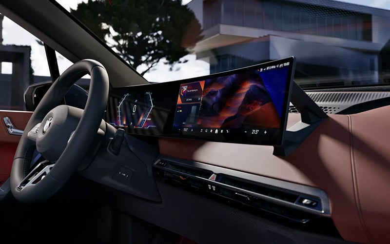 The BMW iX Curved Display. | BMW of Madison in Madison WI