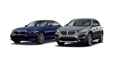 Navy blue and dark grey BMW image icons. | BMW of Madison in Madison WI