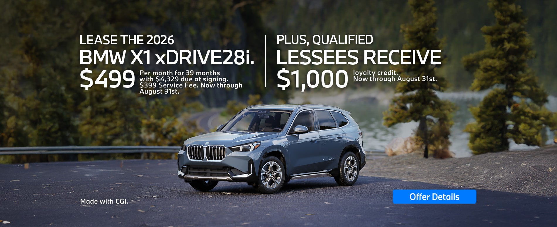 2026 BMW X1 xDRIVE28i