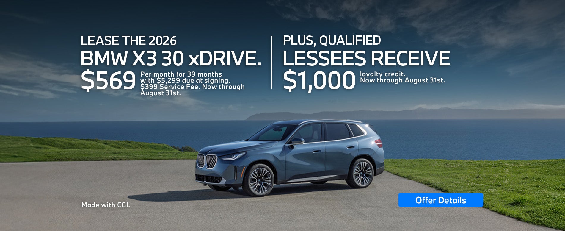 2026 BMW X3 30 xDRIVE