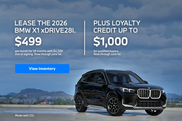 2026 BMW X1 