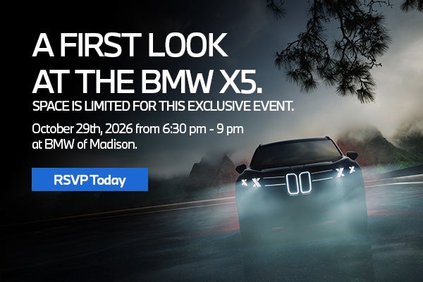 RSVP to get a First Loop at the New BMW X5